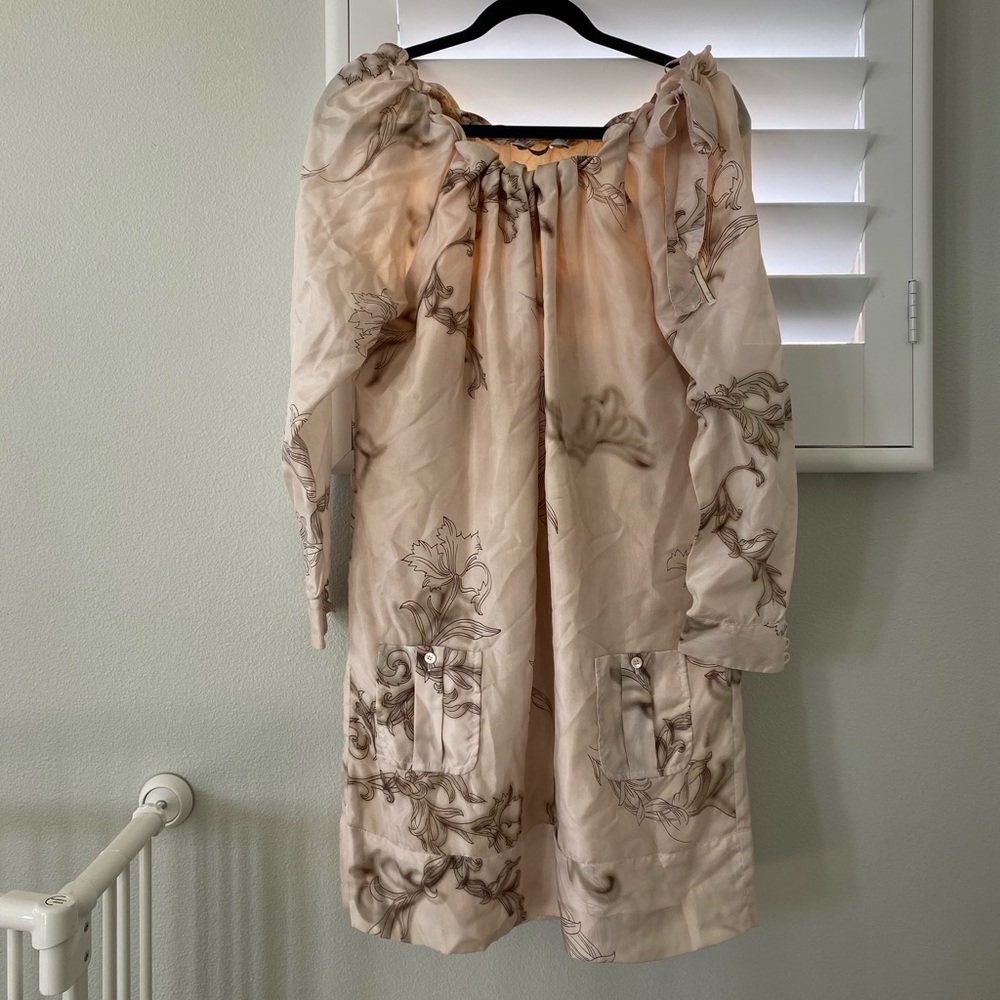 Viktor and Rolf Elegant silk pattern dress